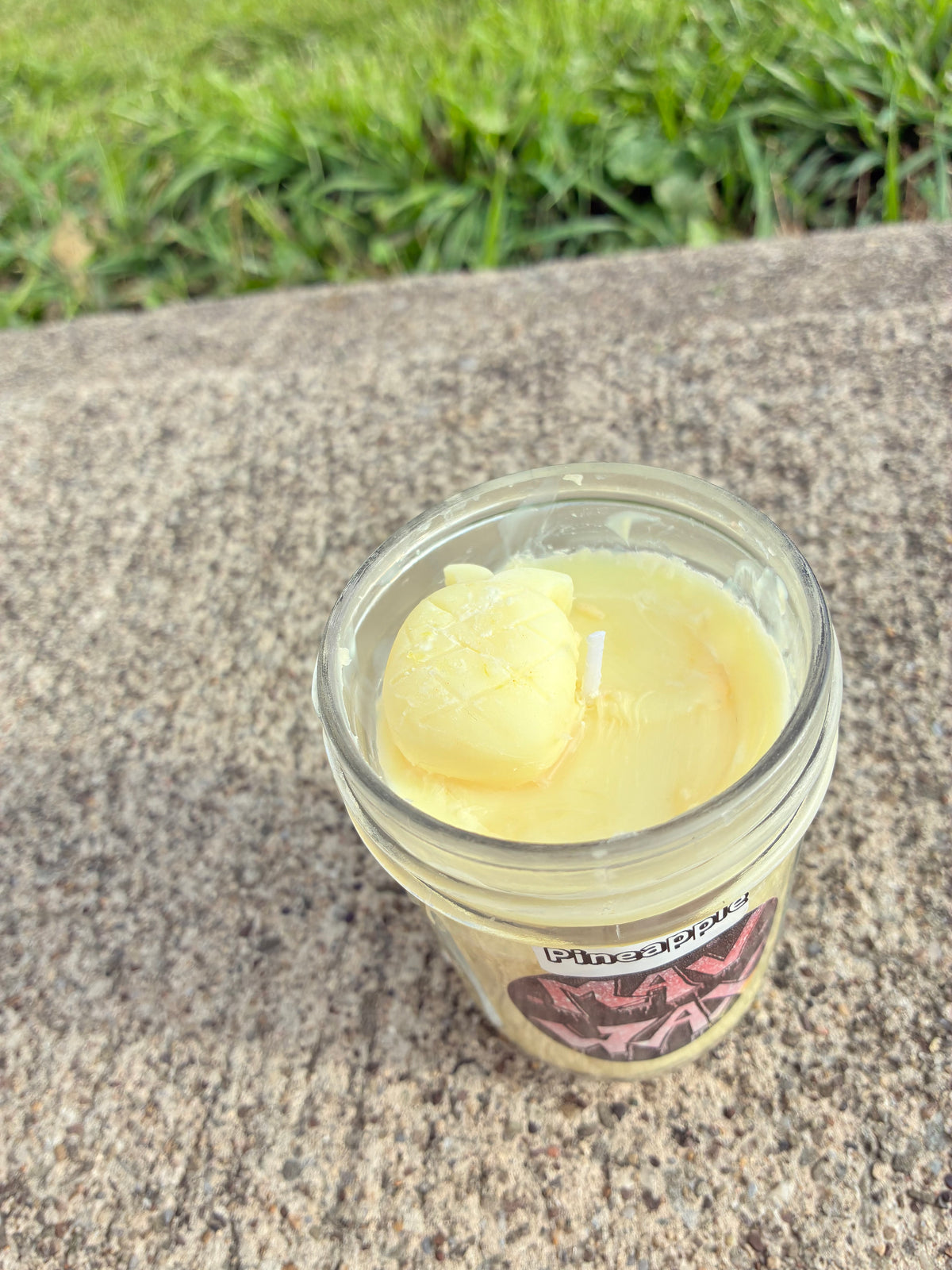 Mavwax pineapple candle