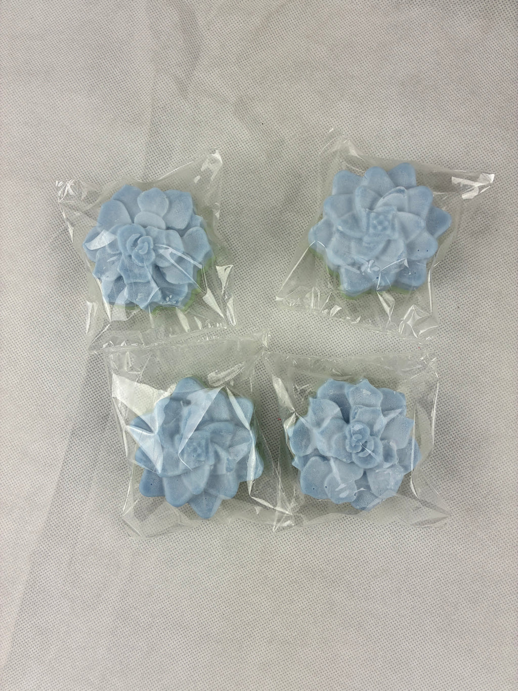 MavWax blue wax flowers