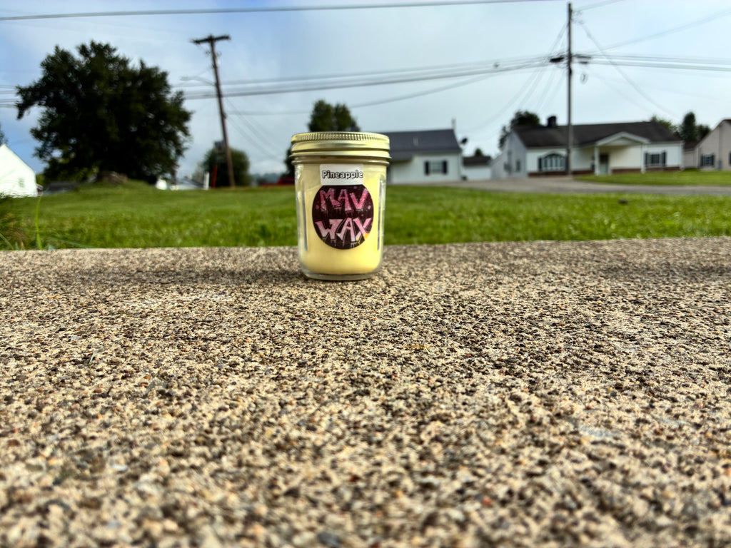 Mavwax pineapple candle
