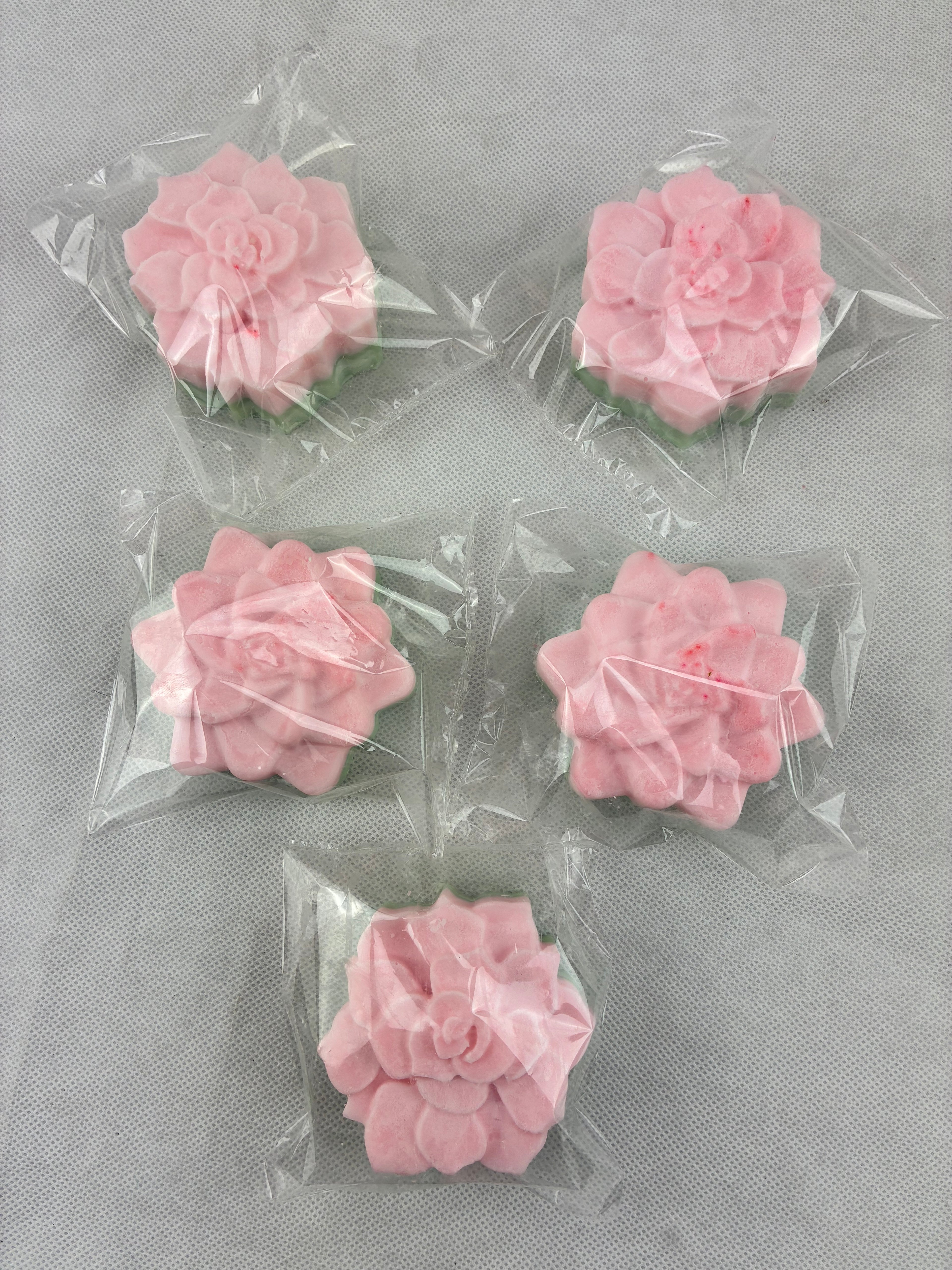 MavWax pink wax flowers