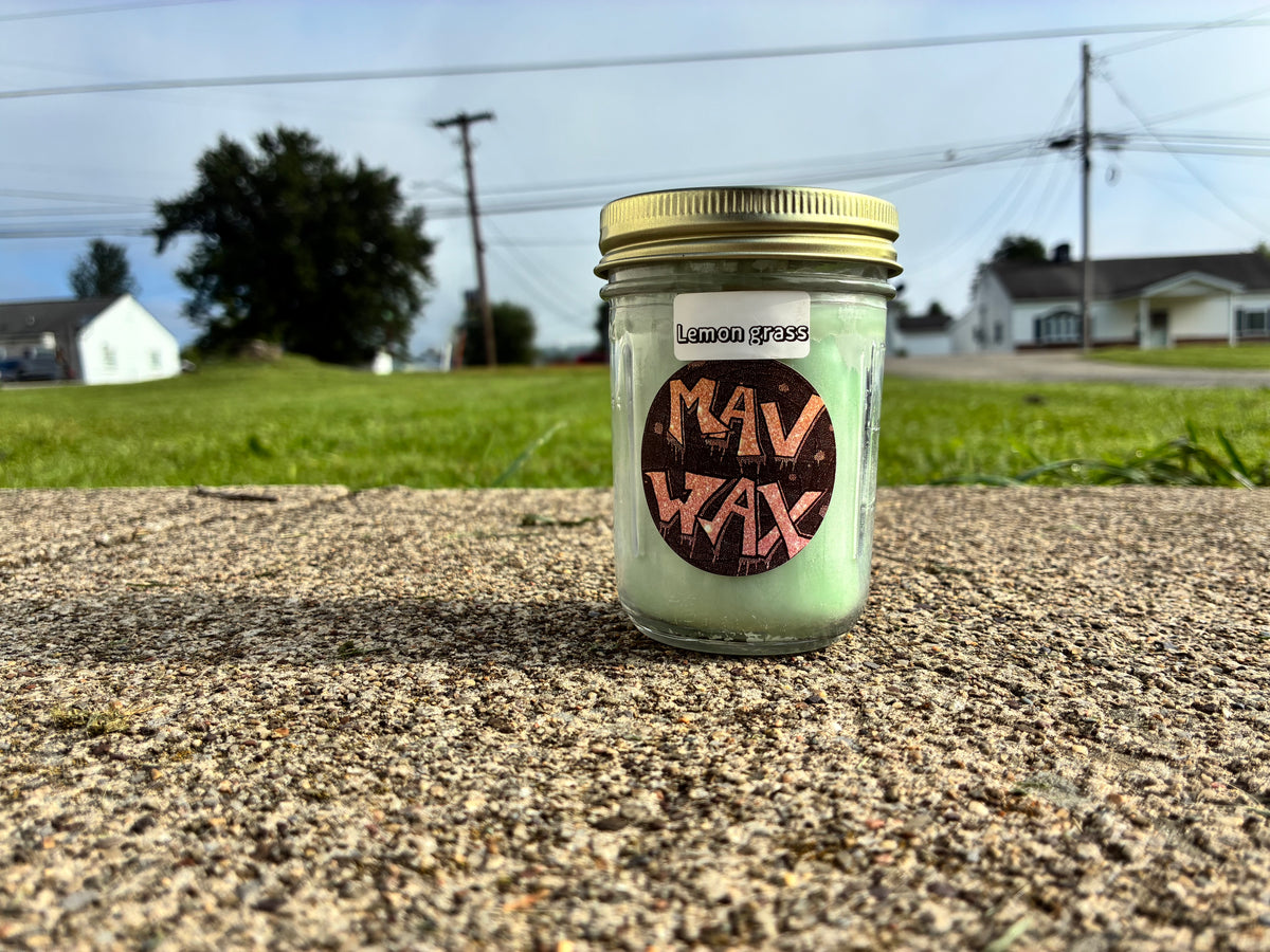 Mavwax lemon grass candle