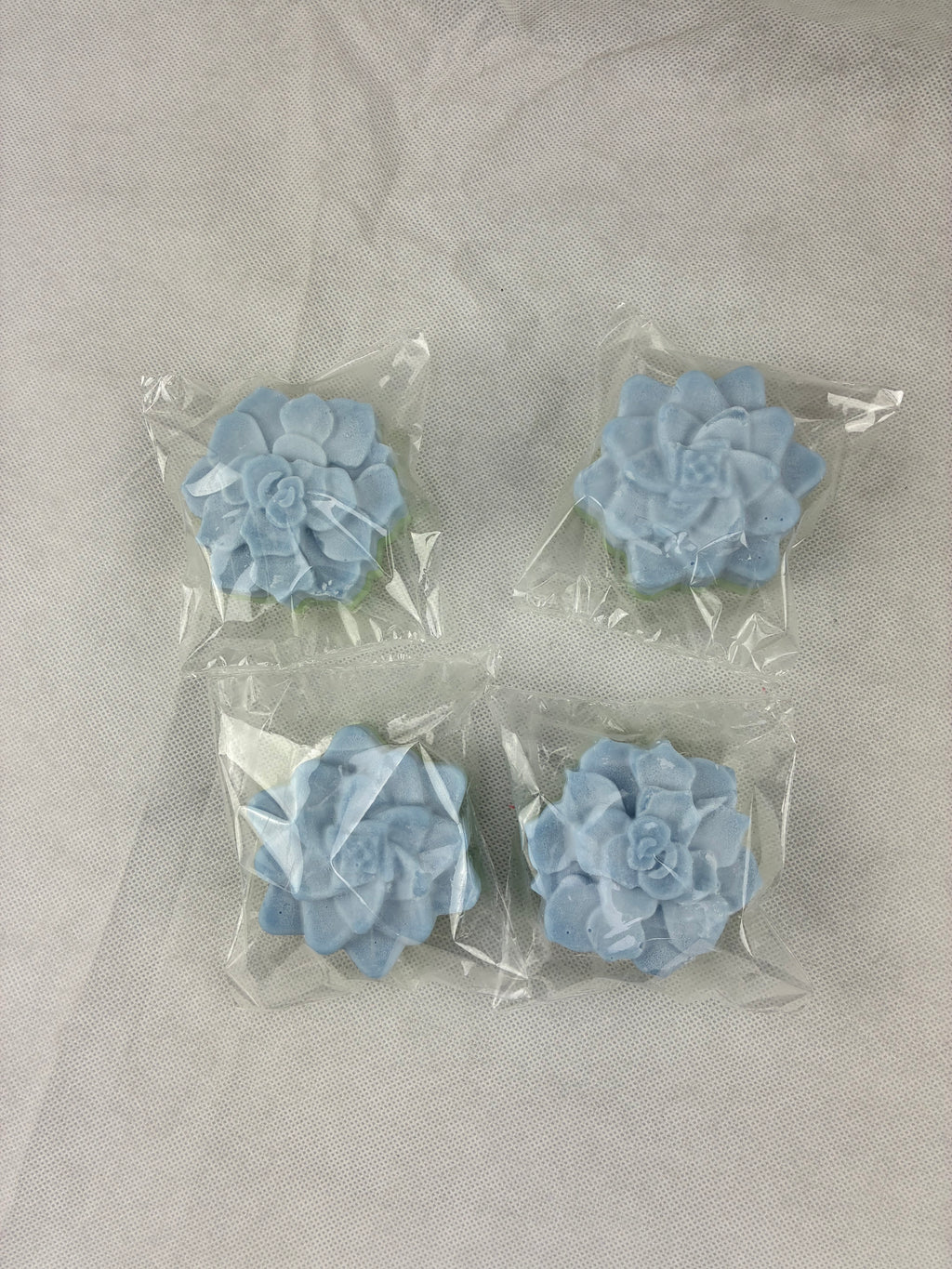 MavWax blue wax flowers